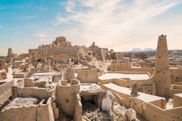 the Old town of Siwa Oasis in Siwa, Egypt