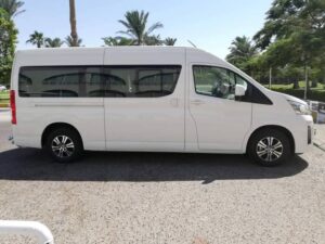 car with driver in Egypt