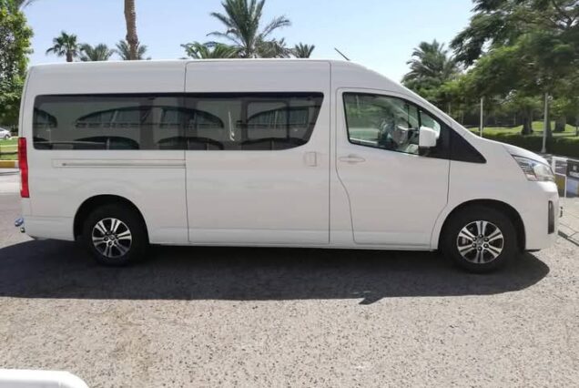 car with driver in Egypt