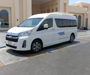 car with driver in Egypt