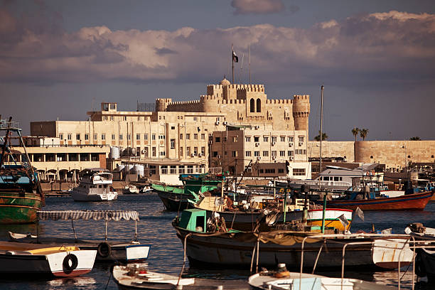 View part of Alexandria,Egypt