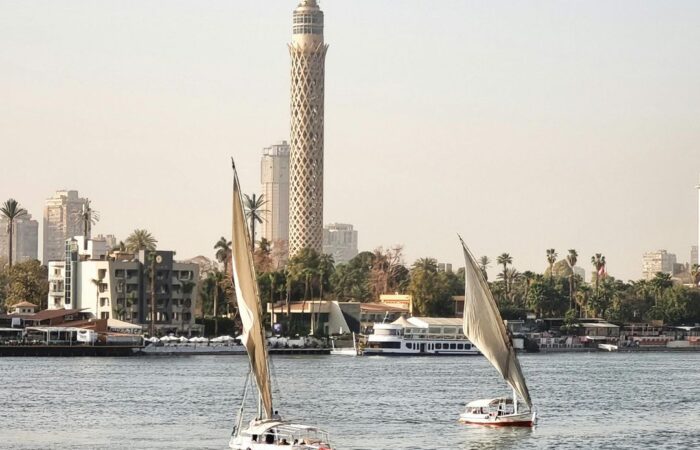 Short felucca trip in Cairo